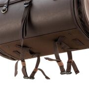Soft Çanta Deri 35 LT Kilitli *Kahverengi* 480x300x270 mm / SIP CLASSIC