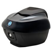 Piaggio Beverly 400 Mat Siyah Top Case-Çanta 36 LT (Nero Tempesta, Nero opaca N12) / PIAGGIO