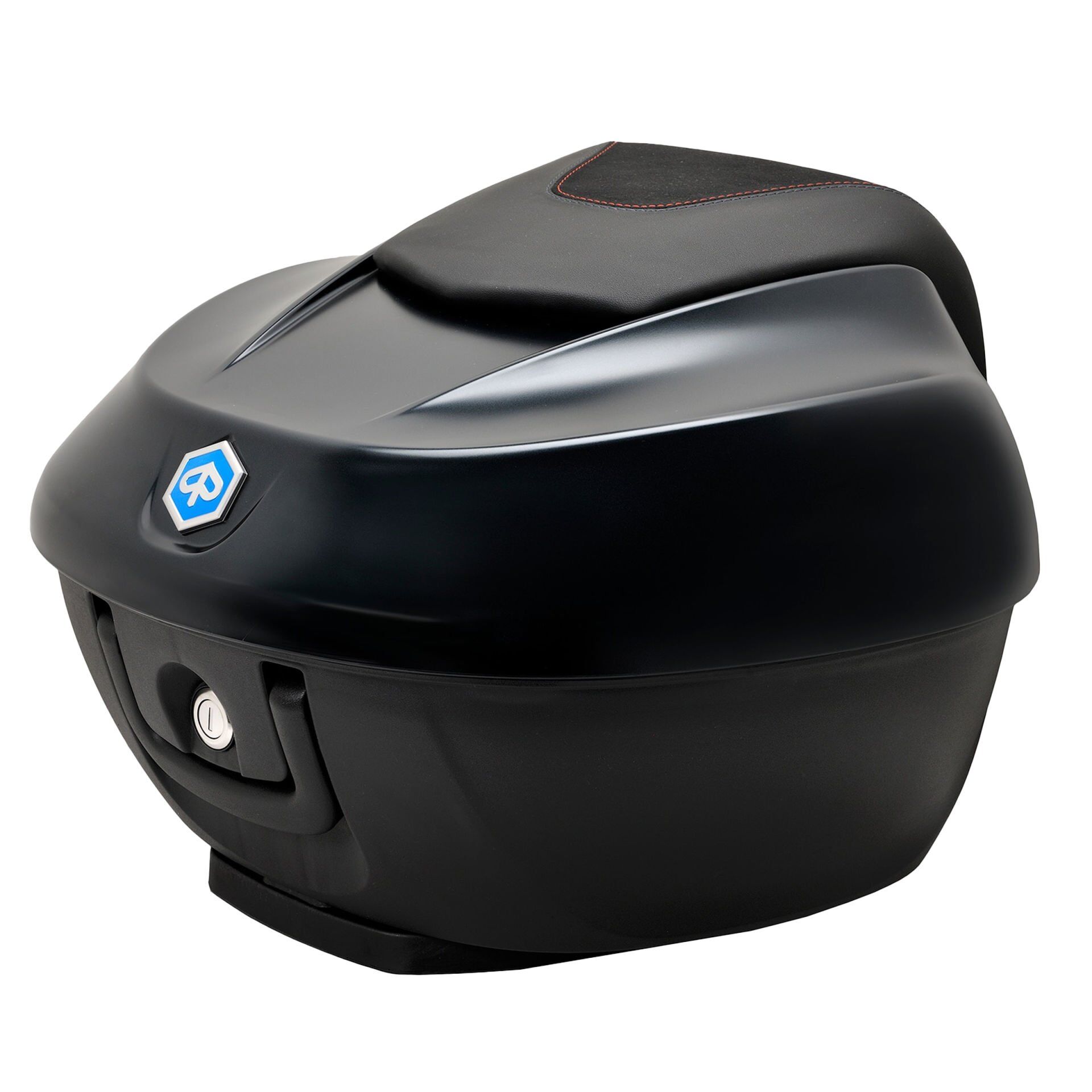 Piaggio Beverly 400 Mat Siyah Top Case-Çanta 36 LT (Nero Tempesta, Nero opaca N12) / PIAGGIO