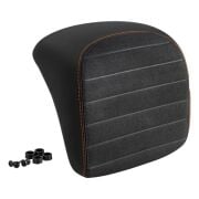 Vespa GTS Supertech 125-310 Çanta Sırt Dayama Pedi *Siyah-Turuncu Dikişli* / PIAGGIO