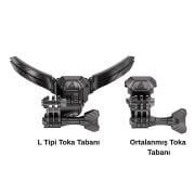 Aksiyon Kamera İçin Kask Montaj Seti / Nukrotech
