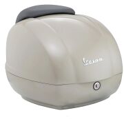 Vespa GTS Super 125-250-300 Parlak Bej Top Case/ Çanta 36L (Bej Avvolgente, Classic Bej Q01) / PIAGGIO