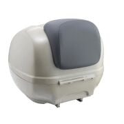 Vespa GTS Super 125-250-300 Parlak Bej Top Case/ Çanta 36L (Bej Avvolgente, Classic Bej Q01) / PIAGGIO