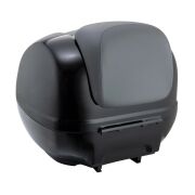 Vespa GTS Super 125-300 Parlak Siyah Top Case/ Çanta 36L  (Nero Vulcano, Classic Nero XN2) / PIAGGIO