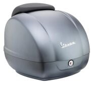 Vespa GTS Super Sport 125-300 Füme Gri Mat Top Case/Çanta 36L (Grigio Travolgente Matt, Grigio HQ) PIAGGIO