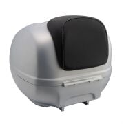 Vespa GTS Supertech 125-300 Açık Gri Mat Top Case/Çanta 36L (Grigio Entusiasta Matt, Ghiaccio G23)PIAGGIO