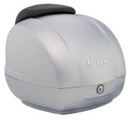 Vespa GTS Supertech 125-300 Açık Gri Mat Top Case/Çanta 36L (Grigio Entusiasta Matt, Ghiaccio G23)PIAGGIO
