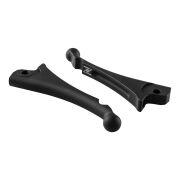 Vespa GTS Spor Kısa Manet Takım Alüminyum *Mat Siyah* ( 2023-  ) / ZELIONI