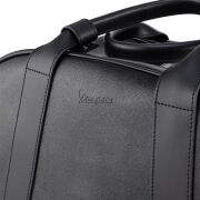 Vespa Deri Çanta *Siyah* 30LT (Vespa Logolu) / PIAGGIO