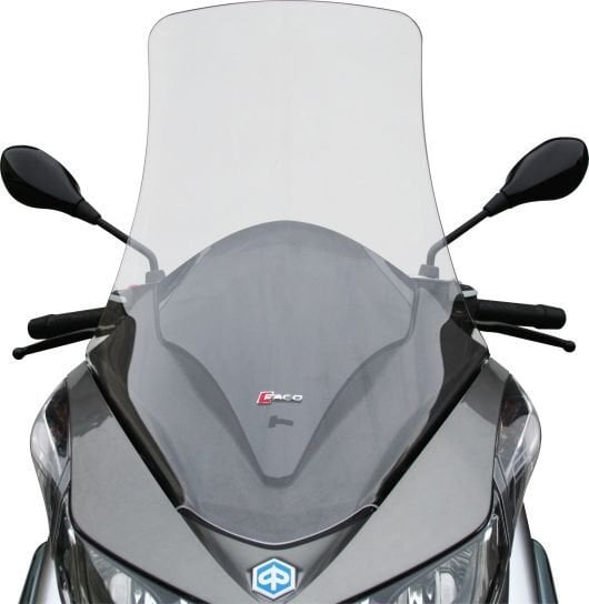 Piaggio X10 350cc Ön Cam Uzun Şeffaf (2013-2016) / FACO