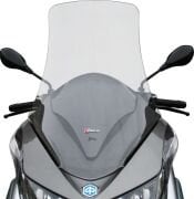 Piaggio X10 350cc Ön Cam Uzun *Şeffaf* (2013-2016) / FACO