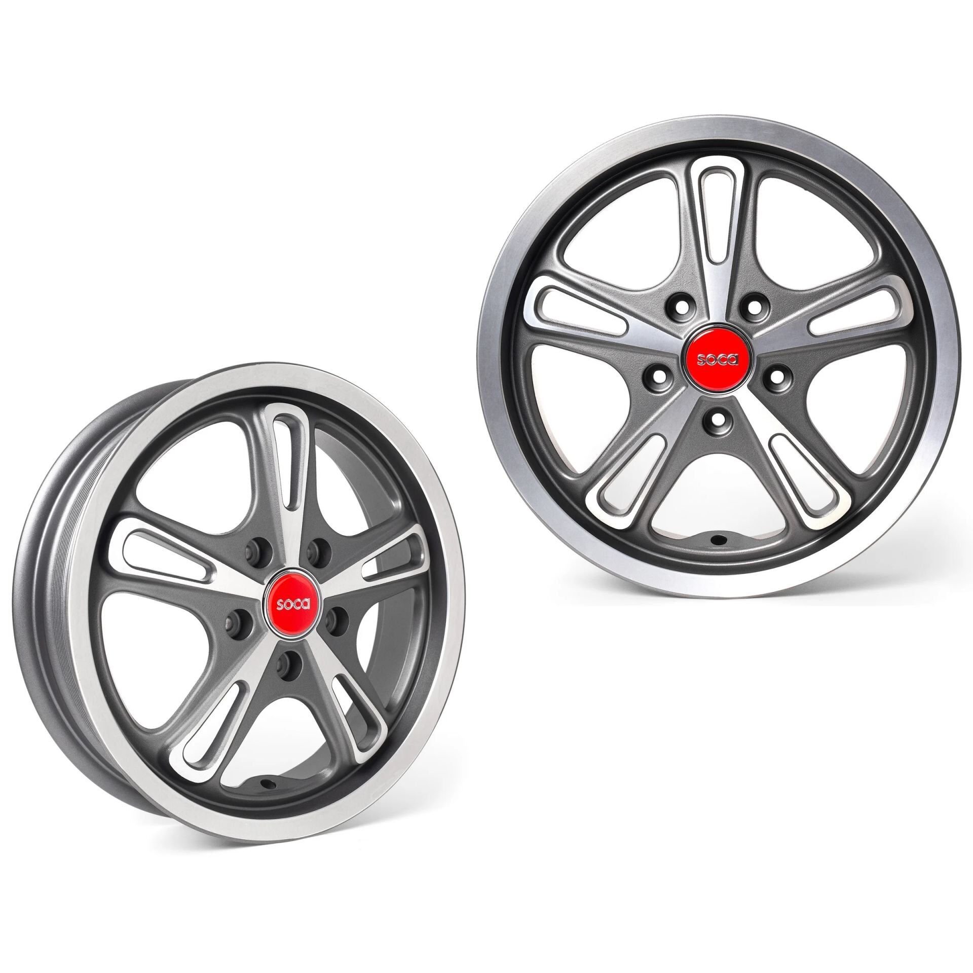 Vespa GTS-GTV Jant Takım Grı-Fume-12 Inç /SOCA