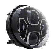 Vespa GTS Ön Far Gri Kenarlı *Black Edition* (2019- ) / ZELIONI