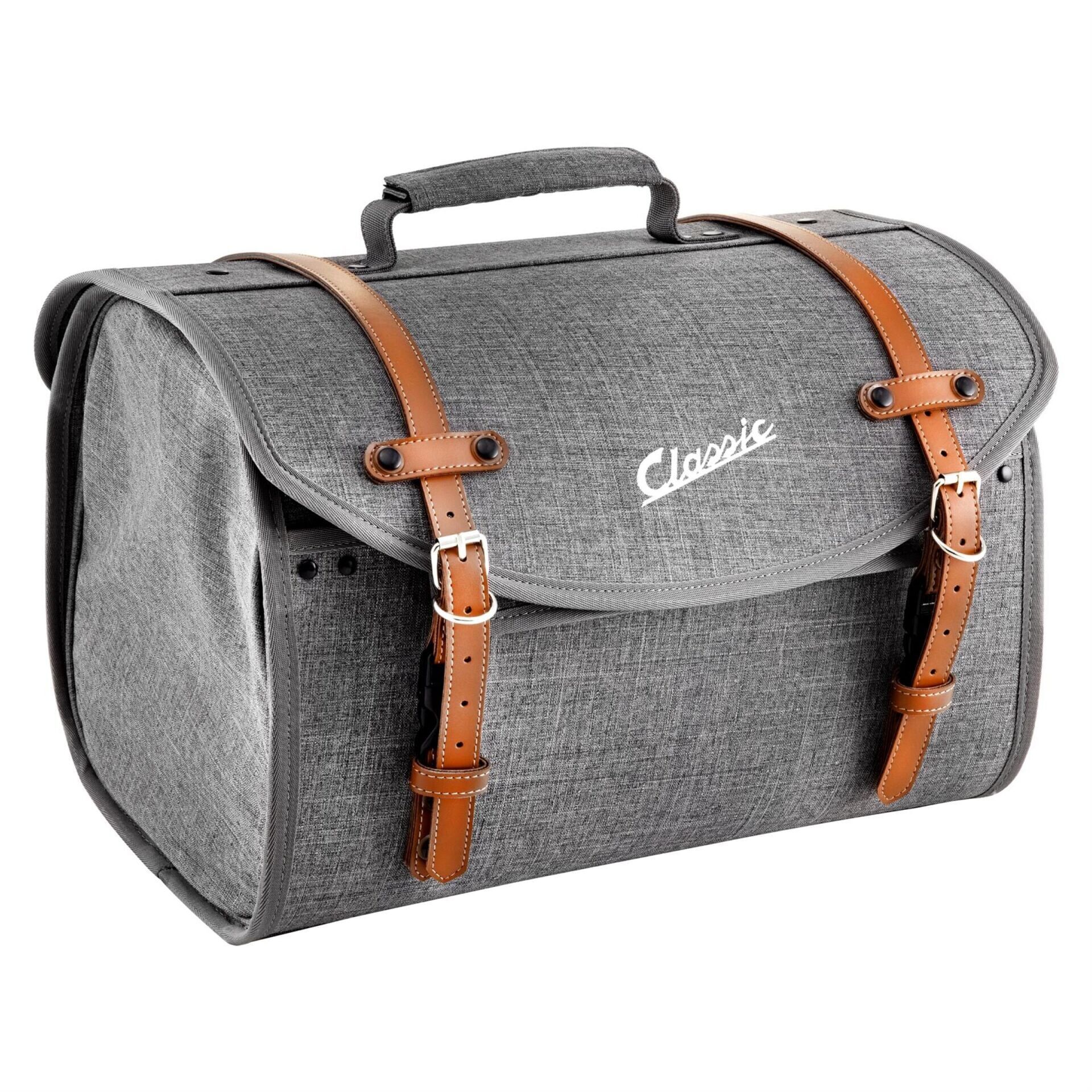 Soft Çanta 35 LT Kilitli  *Gri* 480x300x270 mm / SIP CLASSIC