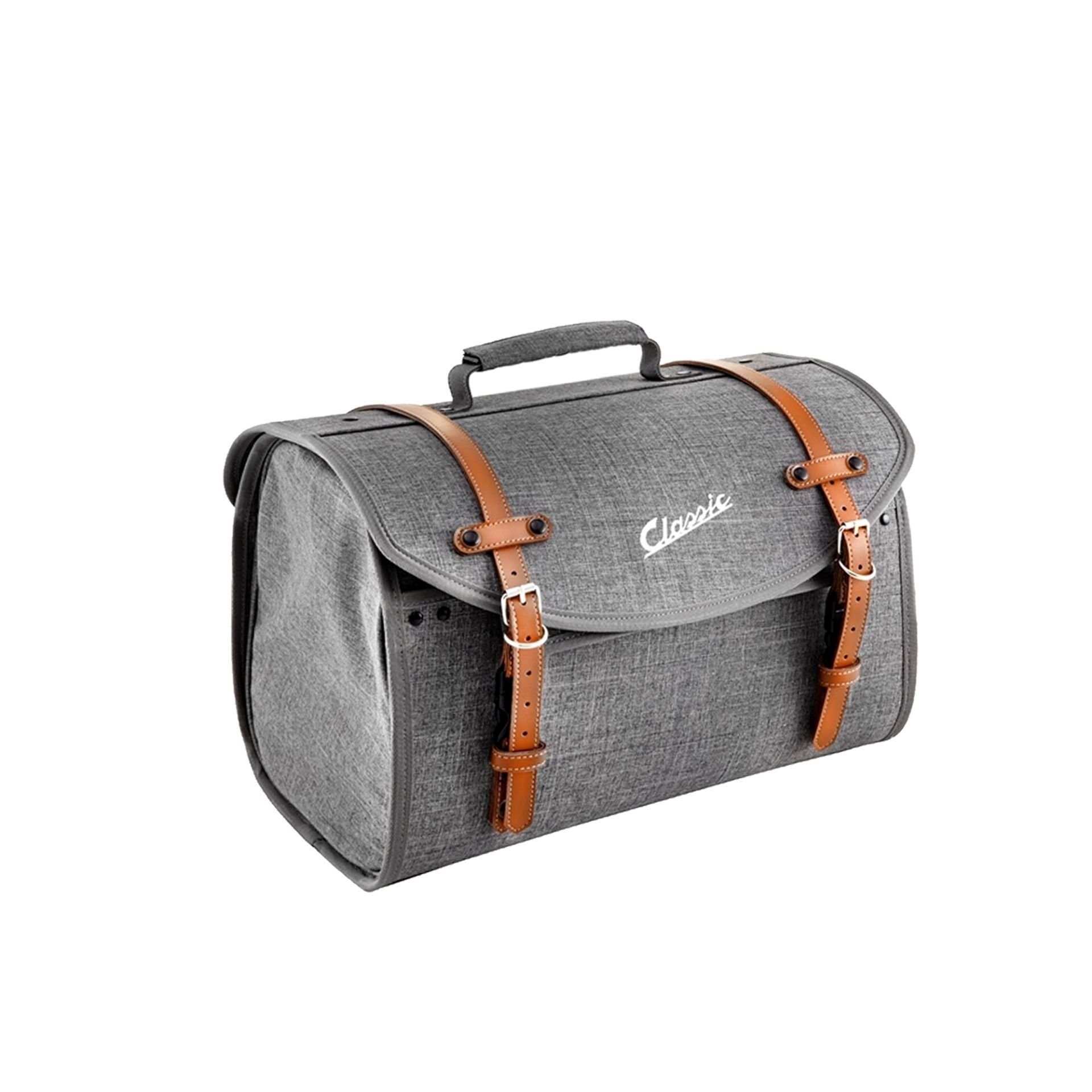 Soft Çanta 35 LT Kilitli  *Grı* 480x300x270 mm / SIP CLASSIC