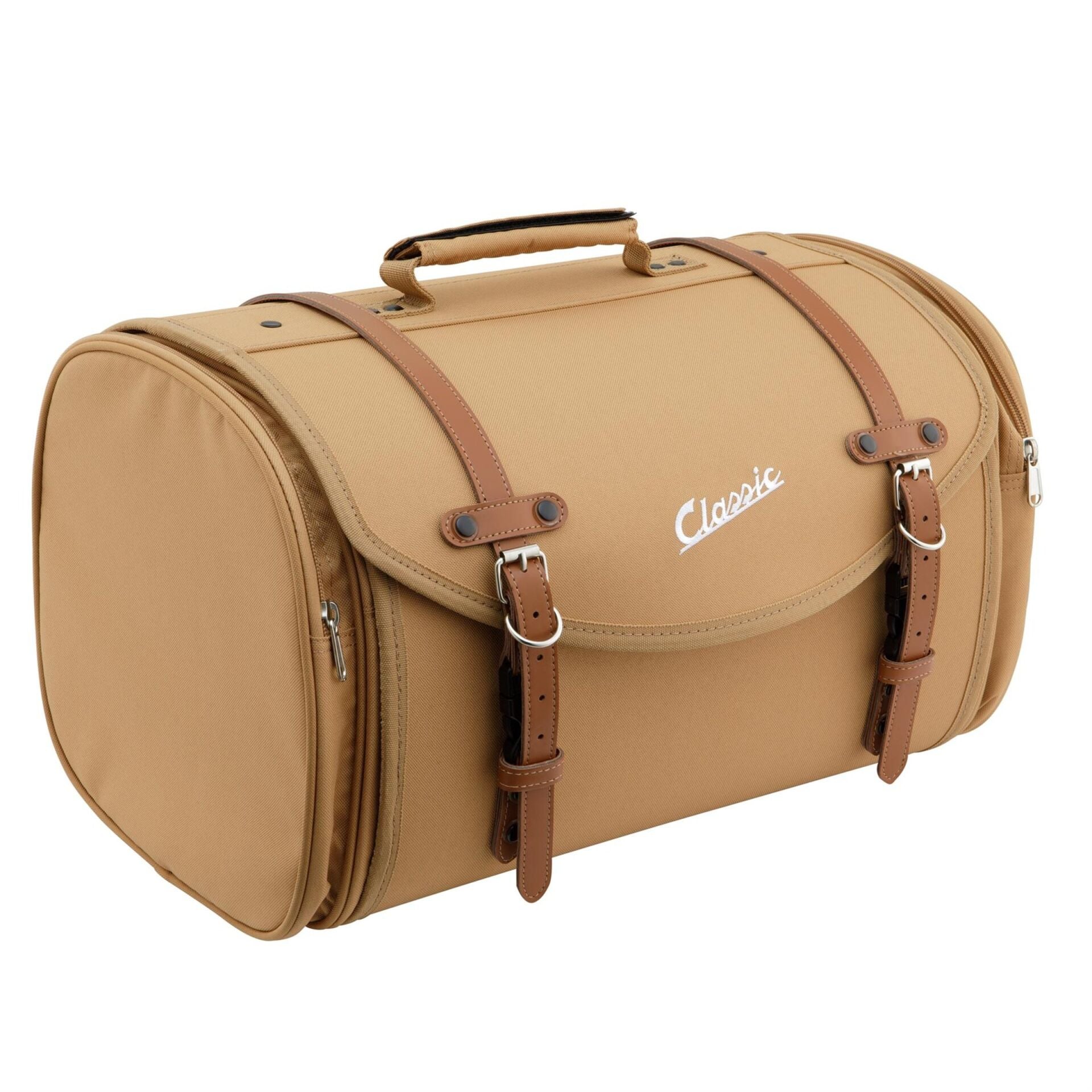 Soft Çanta 35 LT Kilitli  *Bej* 480x300x270 mm / SIP CLASSIC