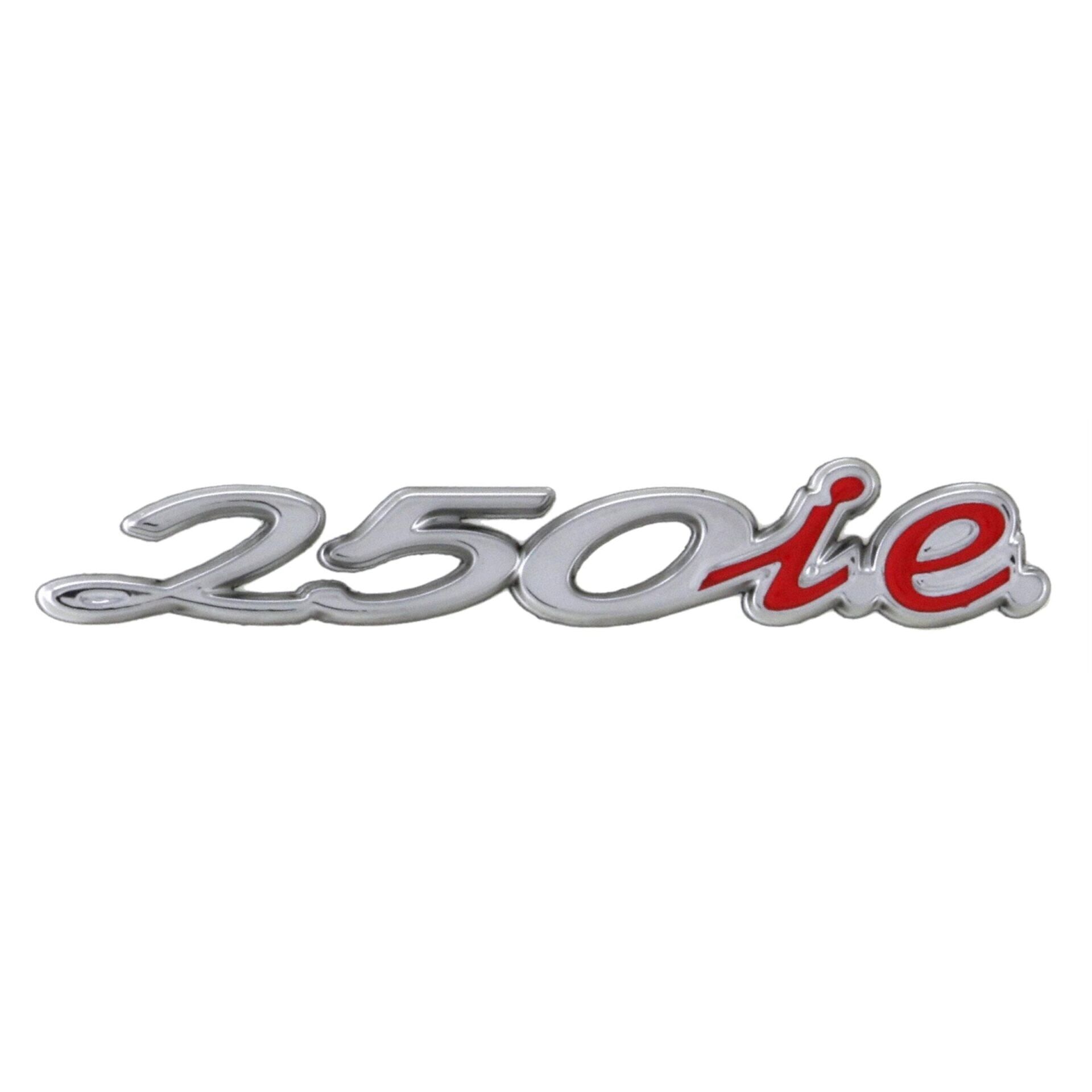 Vespa ''250 ie'' Amblemi Arka *Kırmızı-Krom*  (2023- ) / PIAGGIO