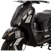 Vespa GTS-GTV Ön Panel Sağ Yan Çıta *Mat Siyah* (2003-2018 ) / SIP