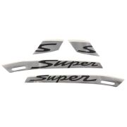 Vespa GTS Super Sticker Set *Siyah-Gri* (2010-2013) / PIAGGIO