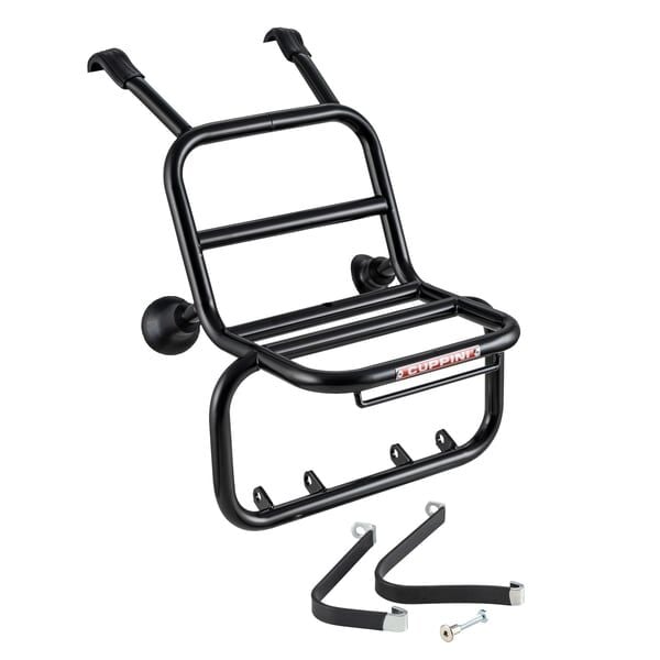 Vespa GTS-GTV 125-310 Ön Taşıma Demiri Sis Far Montajı Uyumlu *Siyah* (2003- ) / CUPPINI