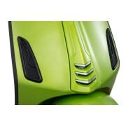 Vespa Primavera-Sprint Dekoratif Ön Sinyal Kaplama *Mat Siyah* / SIP