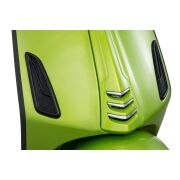 Vespa Primavera-Sprint Dekoratif Ön Sinyal Kaplama *Mat Siyah* / SIP