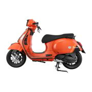 Vespa GTS-GTV 300ccm Varyatör Kapağı *Mat Siyah* (2019- ) / SIP