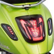 Vespa Primavera-Sprint Dekoratif Arka Sinyal Kaplama *Mat Siyah* / SIP