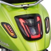 Vespa Primavera-Sprint Dekoratif Arka Sinyal Kaplama *Mat Siyah* / SIP