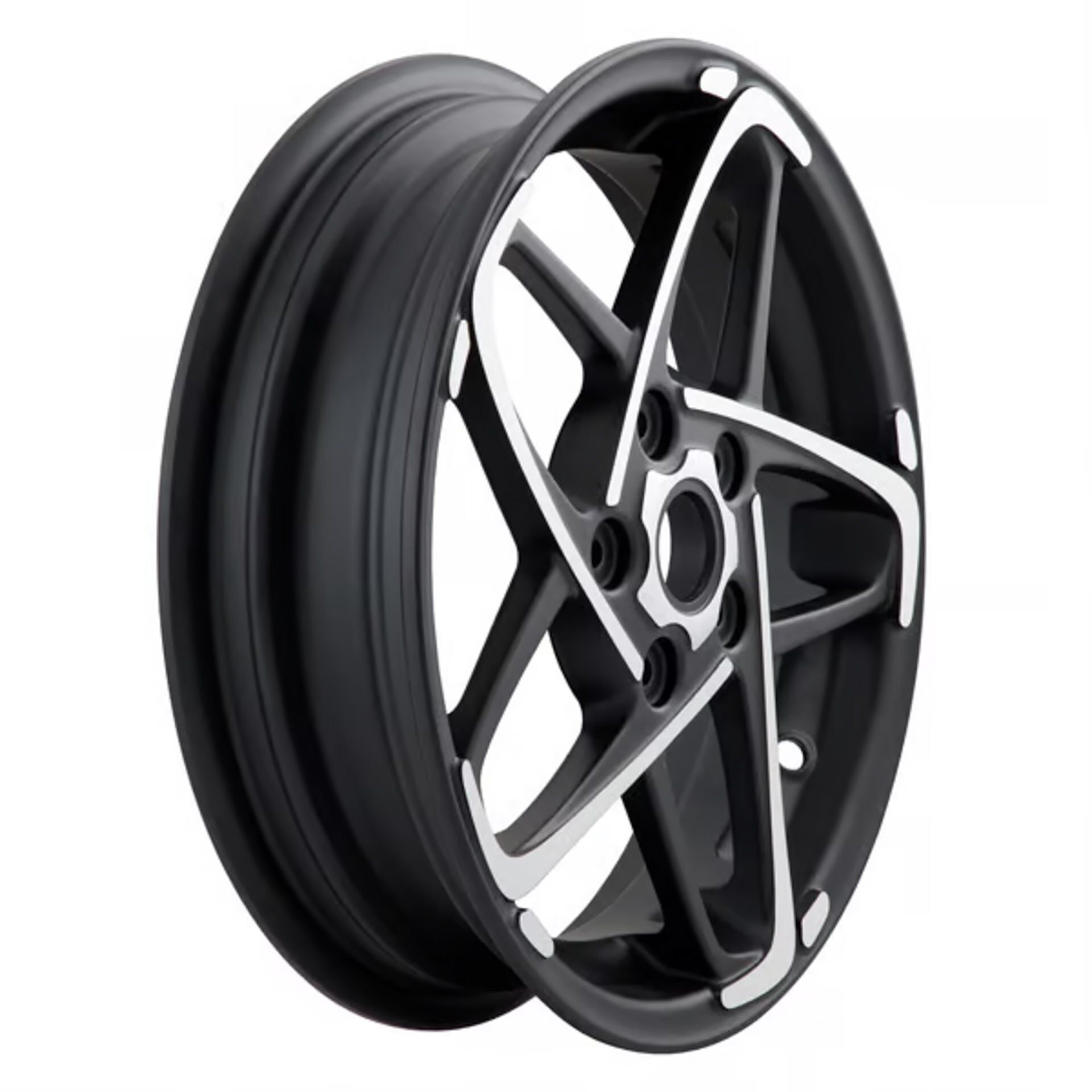 Vespa GTS-GTV Jant Mat Siyah 12 Inç SIP MK II / SIP