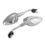 Vespa Sprint Ayna Kısa Tip *Krom* TAKIM (2013-2023)  / SIP