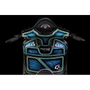 Vespa GTV Elcik Takım *Parlak Siyah* Ø 22/24 mm l 128 mm / SIP