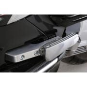 Vespa GTS-GTV Yolcu Ayak Basma Genişletme Aparatı *Parlak Gümüş* / SIP