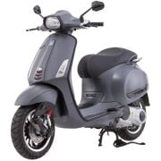 Vespa Primavera-Sprint Ön Panel Sağ-sol Yan Çıta *Parlak Siyah* / SIP