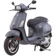 Vespa Primavera-Sprint Ön Panel Sağ-sol Yan Çıta *Parlak Siyah* / SIP