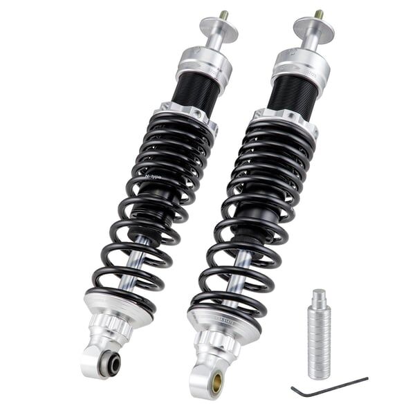 Vespa GTS-GTV Spor Arka Amortisör Seti *Siyah-Gri* (2003- ) / SIP PERFORMANS