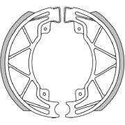 Vespa Primavera-Sprint Arka Fren Kampana Balatası T22 (176.0300) / POLINI