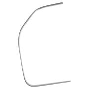 Vespa GTS Ön Panel Sağ Yan Çıta *Parlak Gri* (2019-2022 ) / PIAGGIO