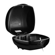 Vespa GTS 125-310 Çanta (Yeni Nesil) *Parlak Siyah Simli* Top Case 36L / PIAGGIO