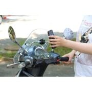 Vespa Telefon-Navigasyon Tutucu Aparat *Gümüş* / SCOOSEE