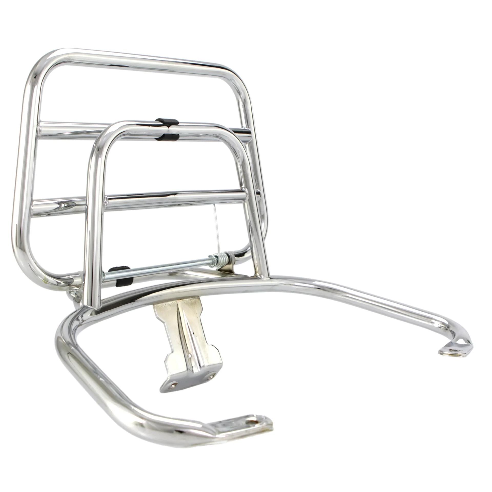 Vespa LX-LXV Arka Taşıma Demiri (Katlanır) *Krom* / FA ITALIA