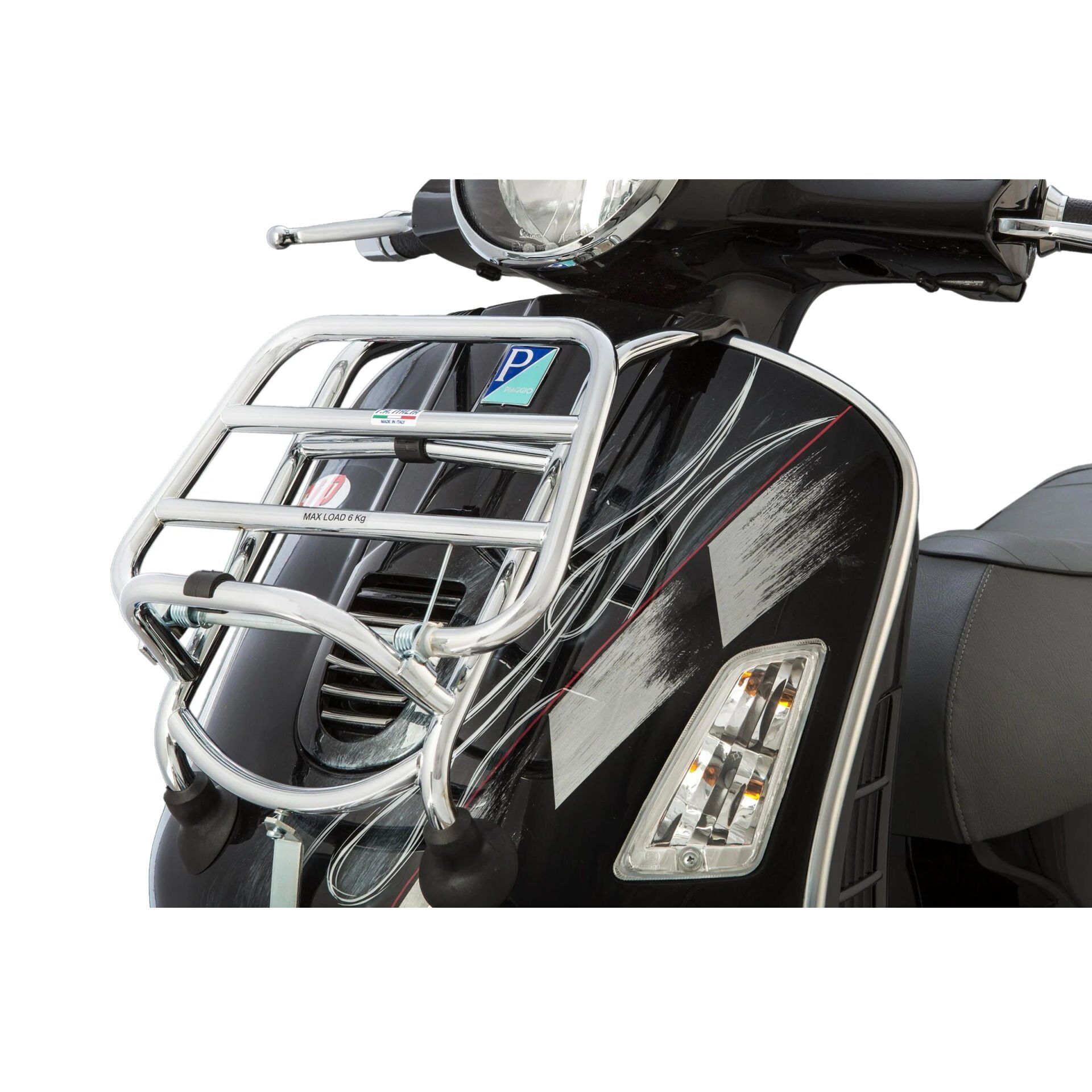 Vespa ET2-ET4 Ön Taşıma Demiri (Katlanır) *Krom* / CUPPINI