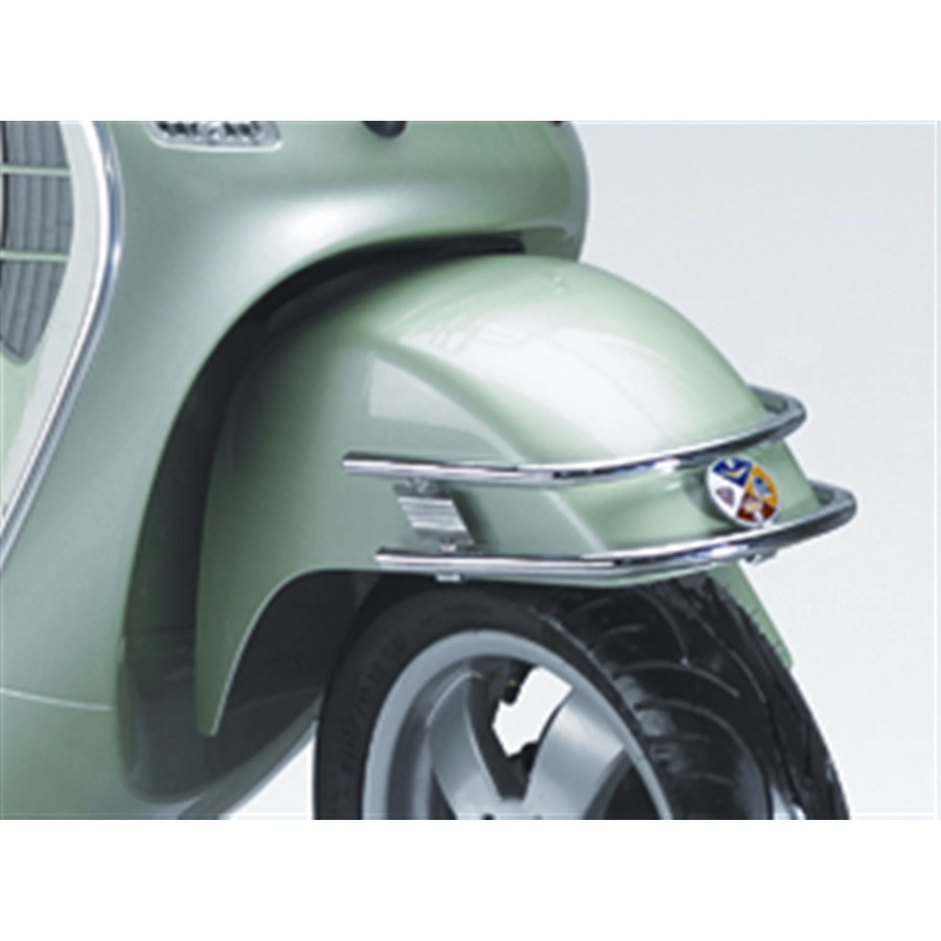 Vespa GT-GTS-GTV Ön Çamurluk Koruma Demiri *Krom* (    -2022) / CUPPINI