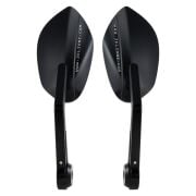 Vespa GTS-LX-ET4 Gidon Aynası Oval *Parlak Siyah* TAKIM / ZELIONI