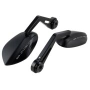 Vespa GTS-LX-ET4 Gidon Aynası Oval *Parlak Siyah* TAKIM / ZELIONI