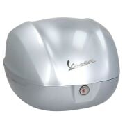 Vespa Primavera/Sprint Parlak Açık Gri Top Case-Çanta 32LT (Grey, Delicato Glossy G01) / PIAGGIO