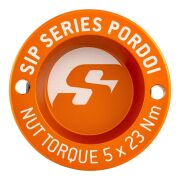 Jant Göbek Ön 12 inç *Turuncu* / SIP SERIES PORDOI
