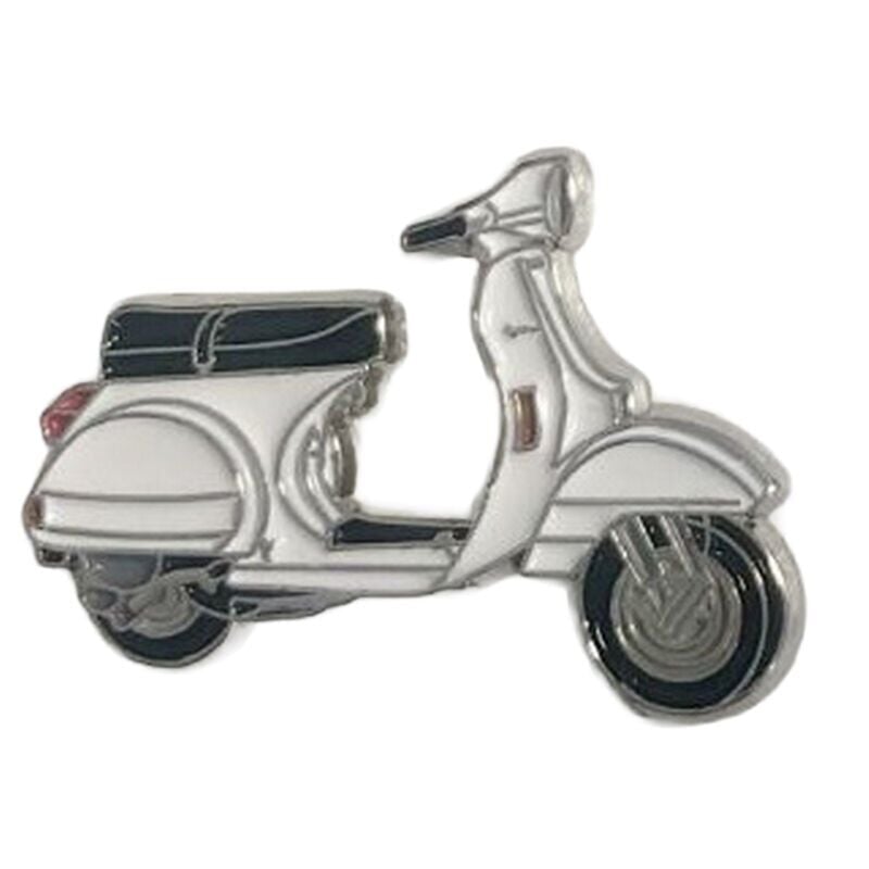 Vespa PX Rozet - Pin *Beyaz*/ VESPISSIMO