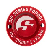 Jant Göbek Ön 12 inç *Kırmızı* / SIP SERIES PORDOI