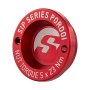 Jant Göbek Ön 12 inç *Kırmızı* / SIP SERIES PORDOI